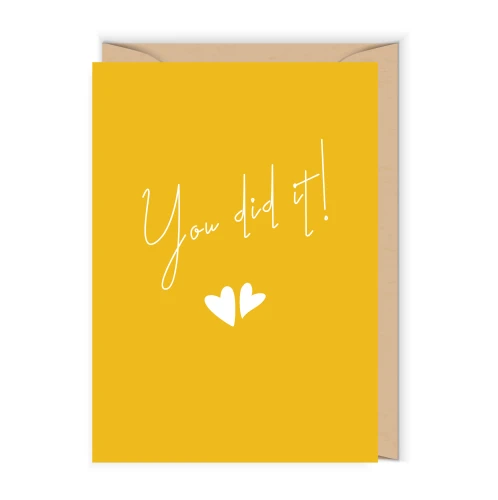 You did ti