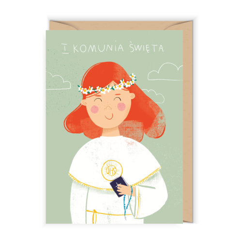 Komunia Dziewczynka