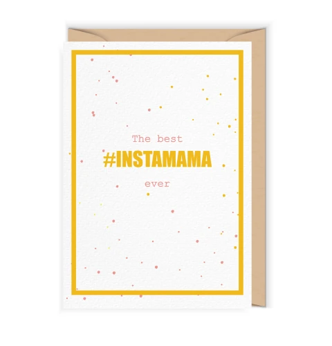 Kartka na Dzień Mamy dla #instamamy