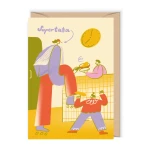 Kartka z okazji Dnia Taty Super tata naleśniki
