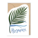 Kartka z wycięciem Hosanna