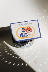 Zaproszenie na ślub z Młodą Parą