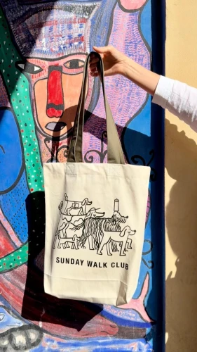 Torba bawelniana Sunday Walk Club.JPG