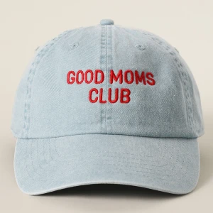 Czapka z daszkiem GOOD MOMS CLUB jeans