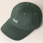 Czapka z daszkiem DAD dla taty – zielona