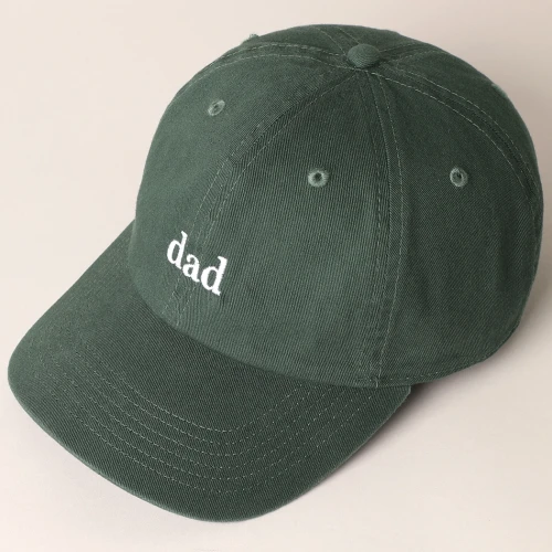 Czapka z daszkiem DAD dla taty – zielona