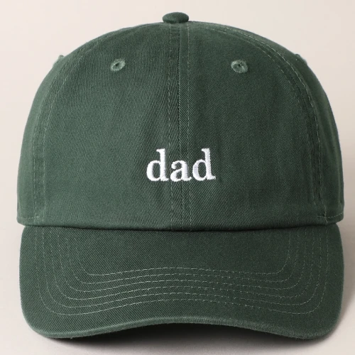 Czapka z daszkiem zielona dad.webp
